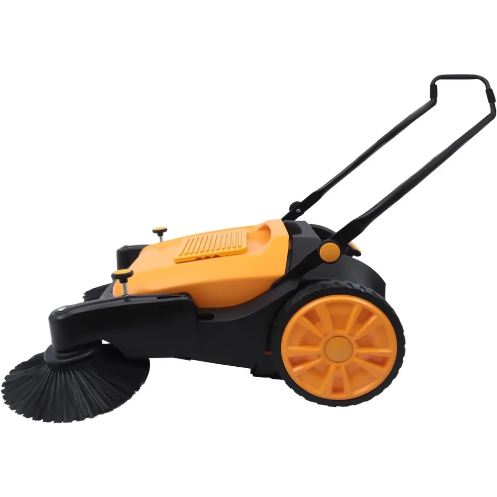 

Ручной сборщик листьев с 5 передачами, подметальная машина для сбора травы — аккумуляторная подметальная машина для сада, двора и улицы (41 дюйма)