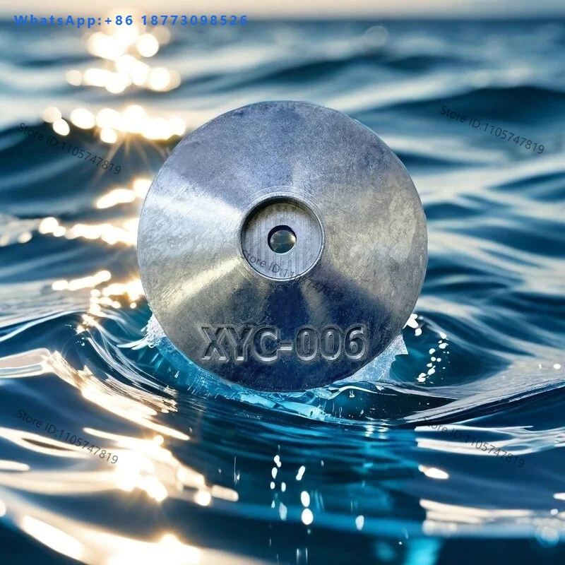 Circular zinc block for water pressure plate suitable for marine use