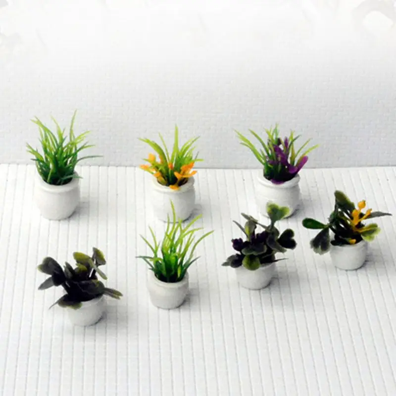 

Kids Interactive Pot Flowers Landscape Dollhouse Decoration Table for Play Funny Table Toy Best Gift for Indoor/Outdoor