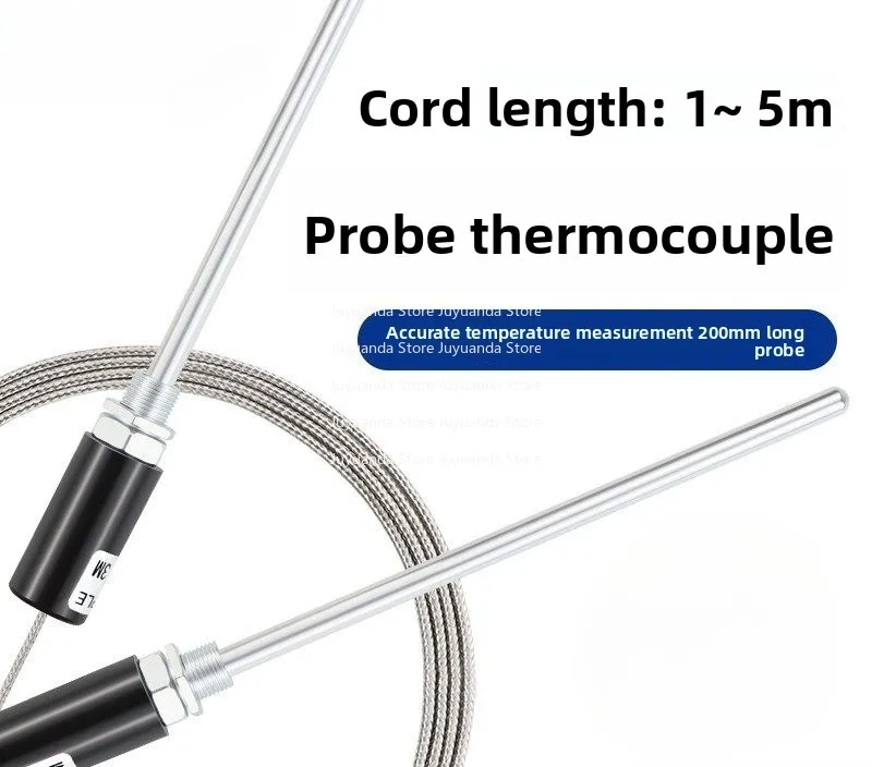 K-type PT100 Probe Type Sensor Probe Sensing Line