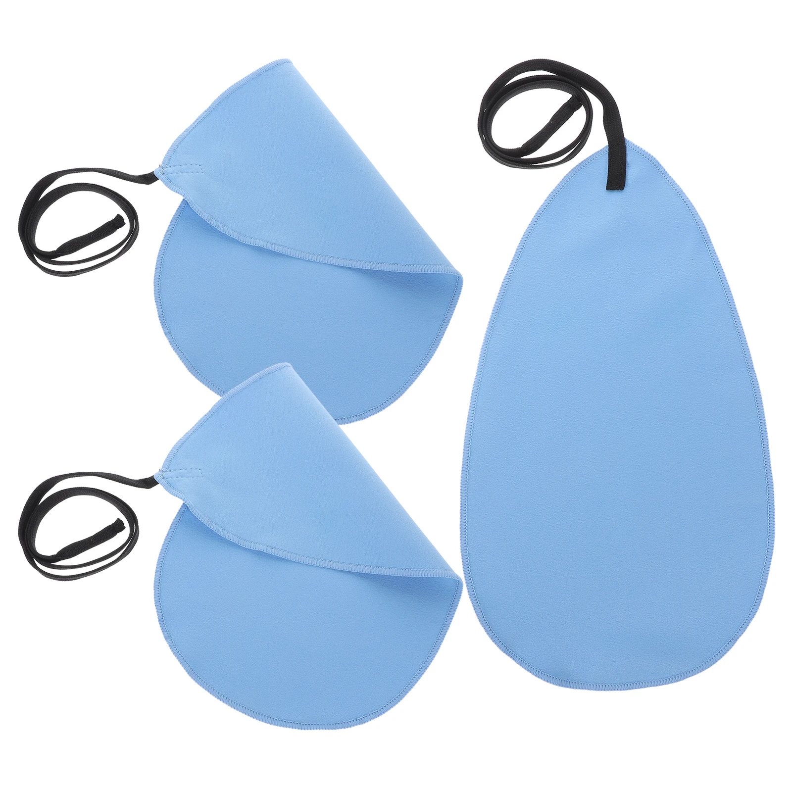 

3 Pcs Cleaning Cloth Flute Accessories for Piccolo Instrument Microfiber Cloths