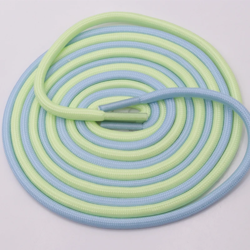 Coolstring Shoe Accessory 4.5MM Trendy Night Glow Luminous Rope Hightlight Fluorescence Eye-Catching Sneaker Boot Cord Wholesale