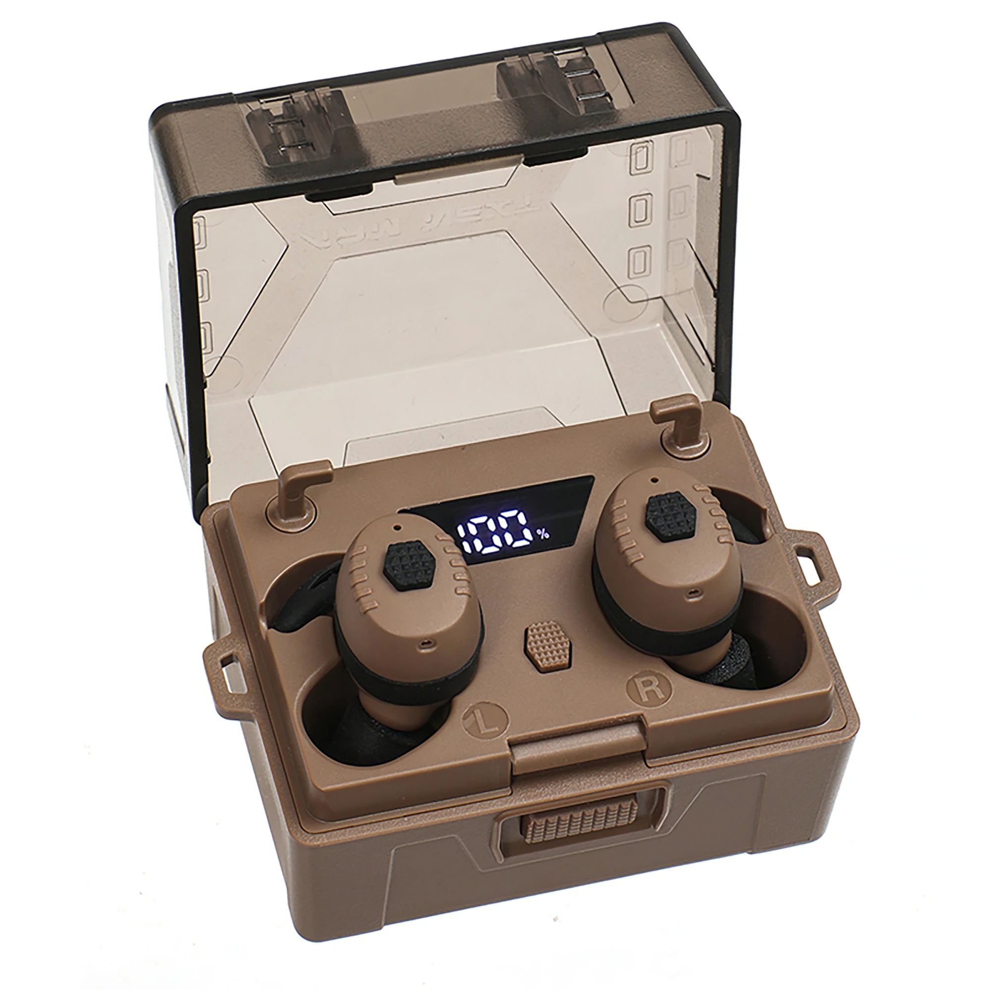 

ARM NEXT E30 Bluetooth tactical earbuds for shooting training, electronic hearing protection for outdoor hunting