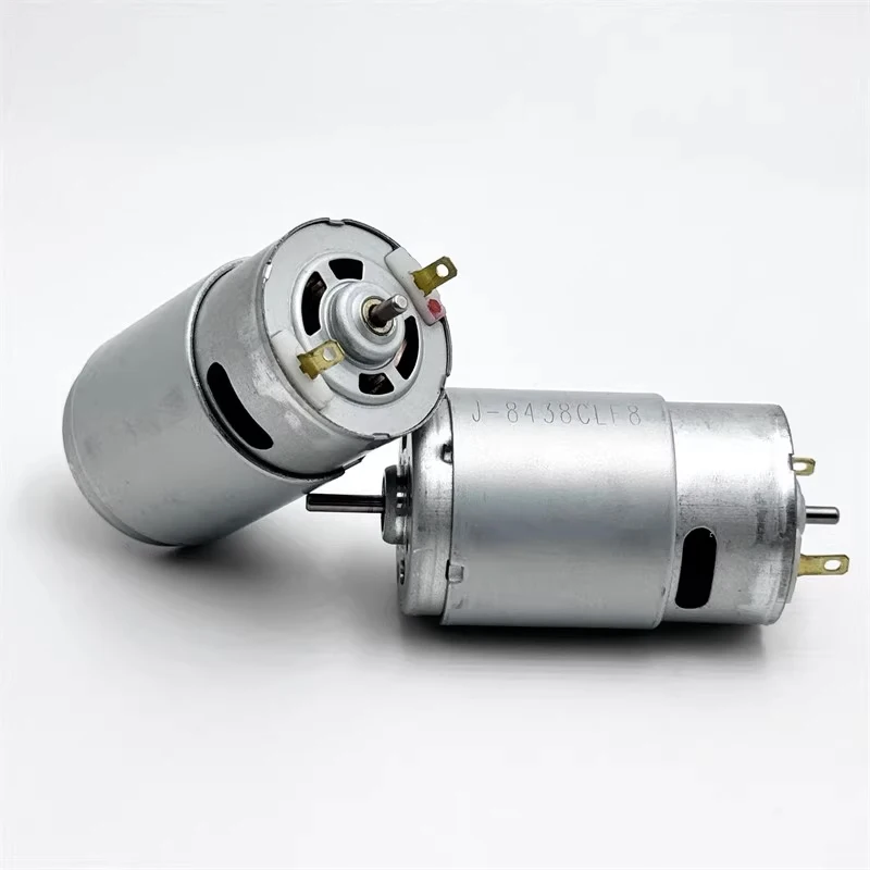 RS-395-2656 Micro 395 Motor Dual 2.3mm Shaft DC 12V 14.4V 18V 24V 13500RPM Mini 28mm Electric Motor DIY Sweeper Robot Toy Model
