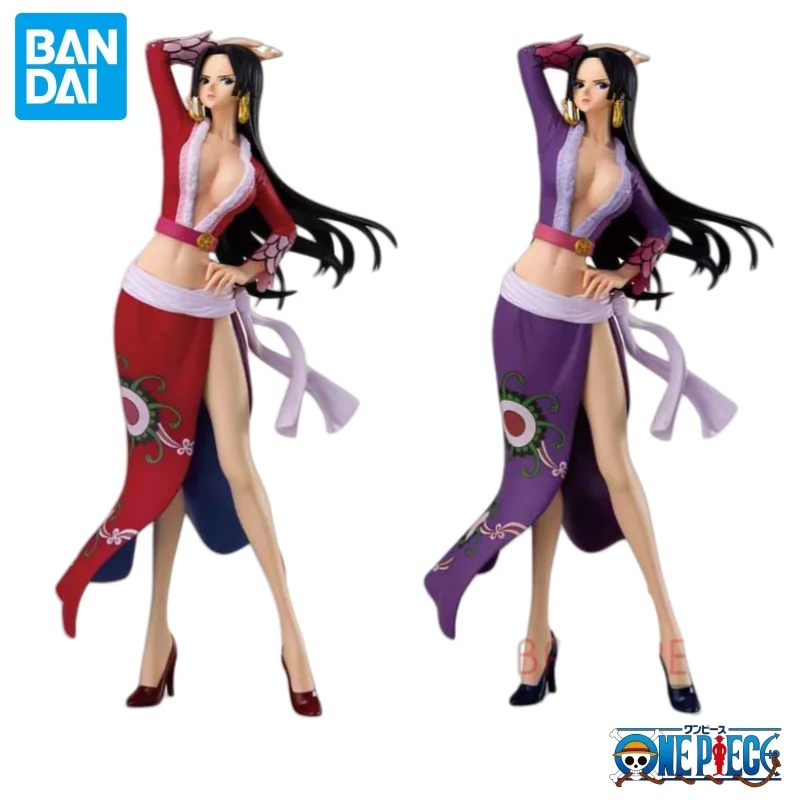 

In Stock Bandai Original Banpresto One Piece Glitter Glamours Boa Hancock Action Figure Model Doll Brand New Boxed Anime