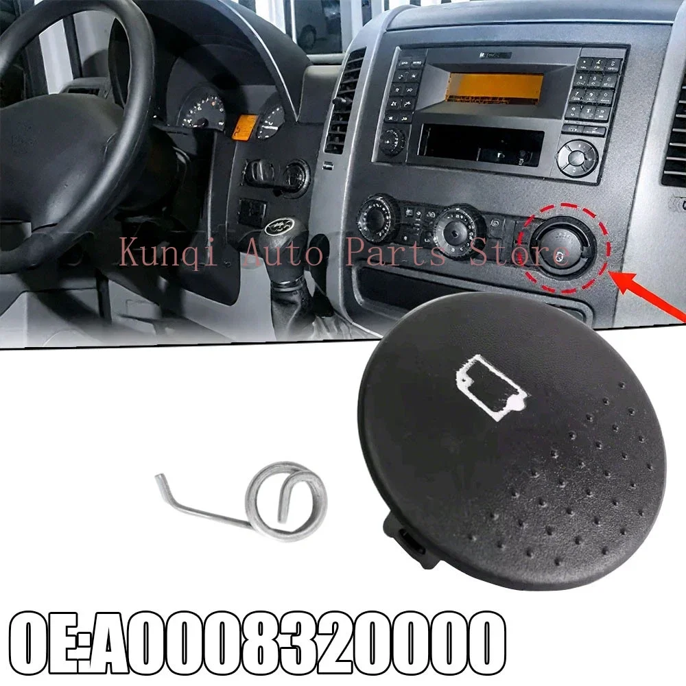 For Mercedes For Benz Sprinter WDB906 A0008320000 New Car Instrument Switch Button Key With Spring Set Dash Board Paper Clip New