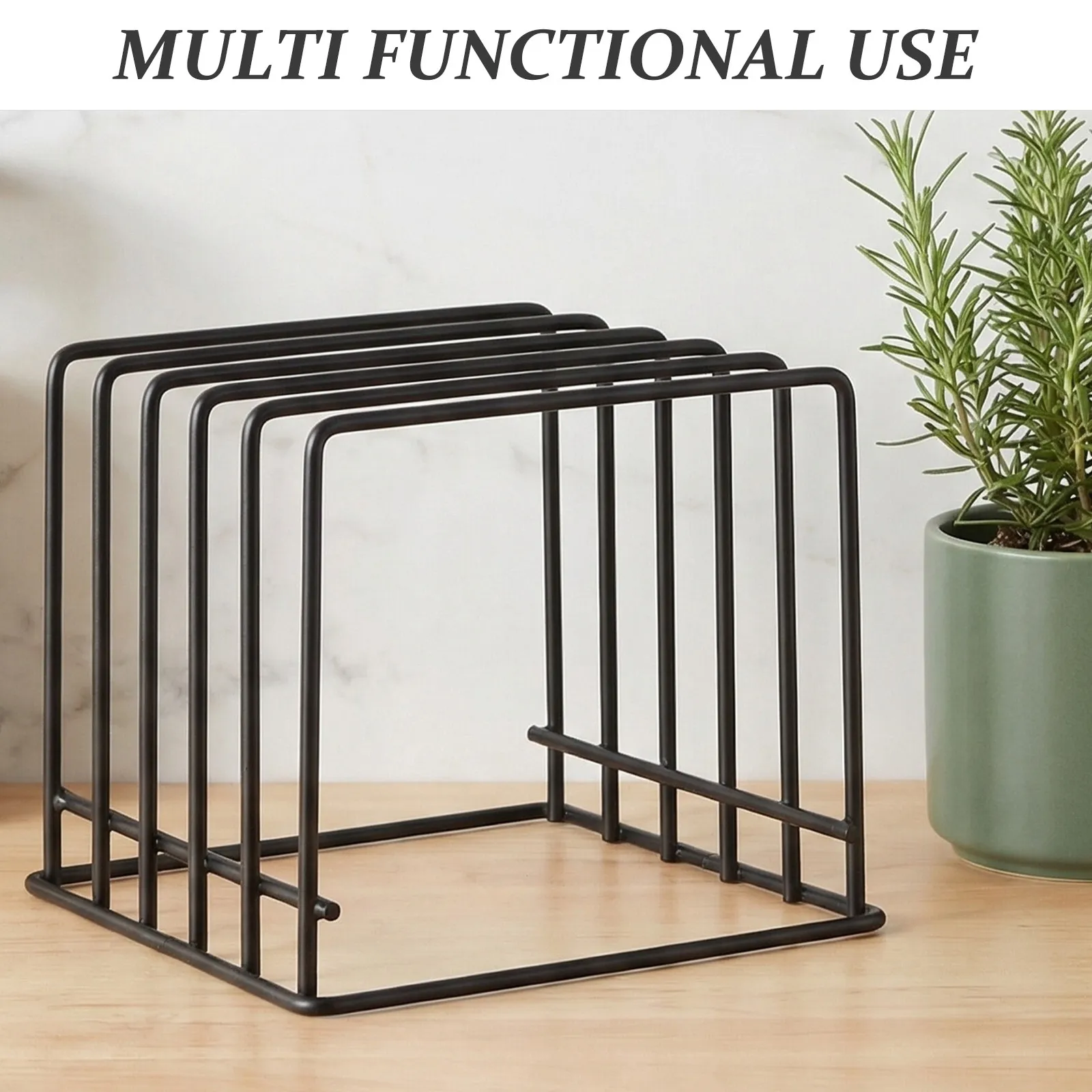 2Pcs Multi Cutting Board Holder Rack Kitchen Organizer for Baking Sheets Trays Cookie Pan Frying Pan Chopping Board Stand