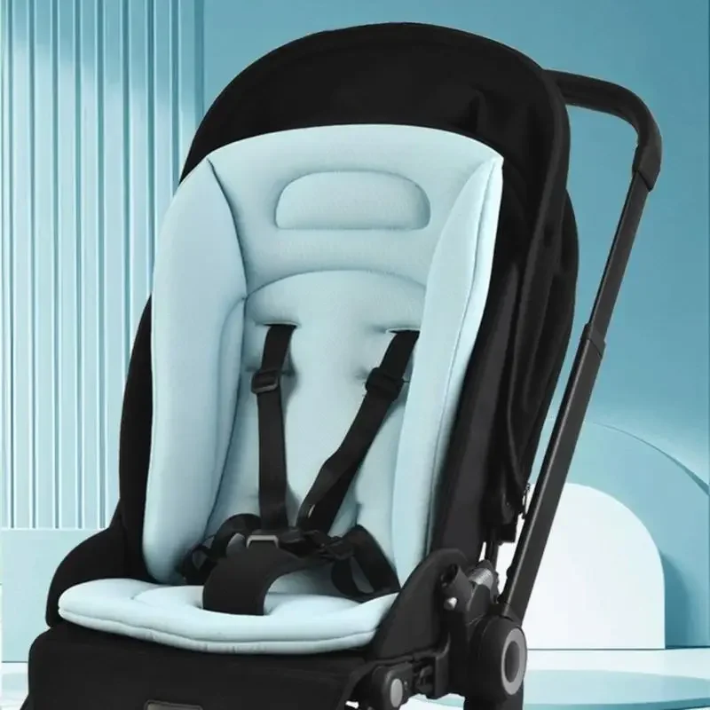 Baby Cart Mat Strollers Cushion Thickened Chair Supportive Pad Protective Pushchair Liner Comfortable Mat for Toddlers 15UB