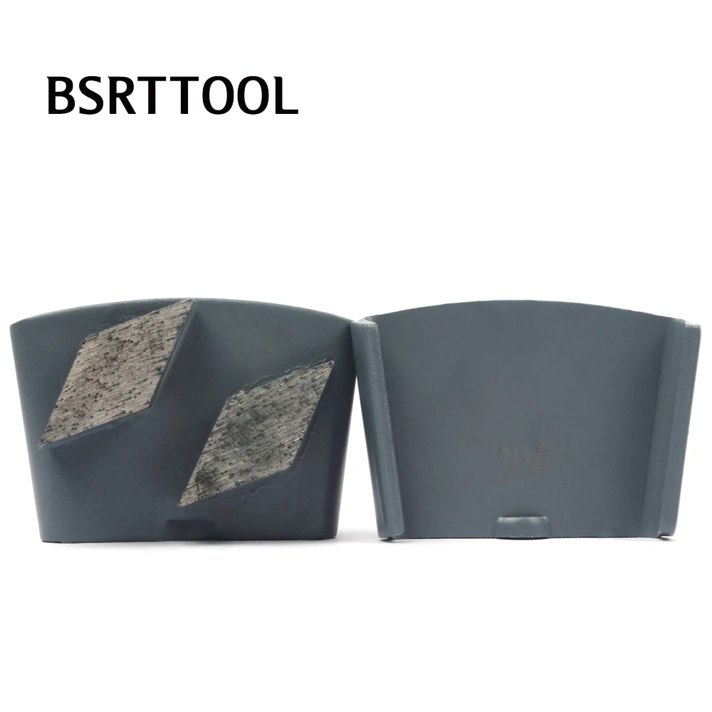 BSRTTOOL Sàn Bê Tông Mài Kim Cương Kim Loại Miếng Đánh Bóng Kim Cương Lưỡi Dao Xay Đĩa Cho Sàn Thô Đánh Bóng