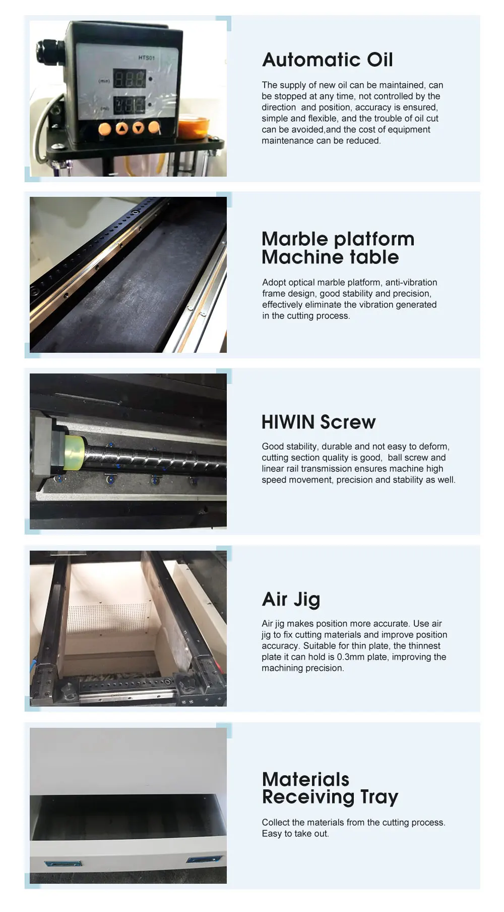 Precision Fiber Laser Cutting Machine 1000W-3000W Fully Enclosed/Auto Focus/High Precision for Ultra Precision Cutting