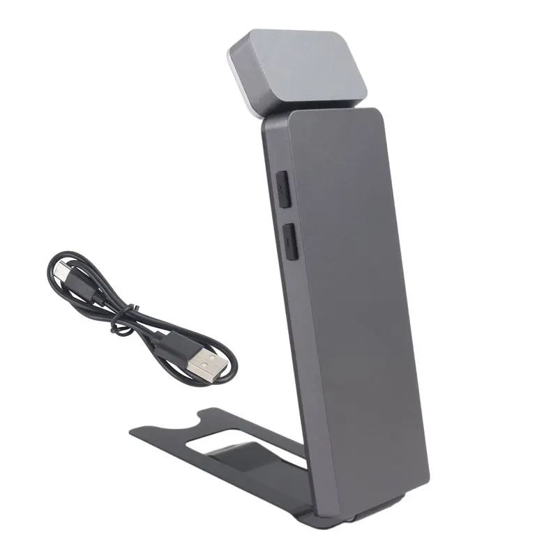 

ABGG-Rechargeable Clip-On Book Light Mini Book Lamp 3 Colors 5 Brightness Bed Reading Night Light