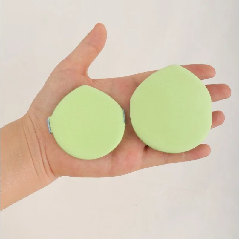 10PCS Green Makeup Sponge Blender Set for Foundation Concealer Wet Dry Use Easy Clean Beauty Egg Cosmetic Puff Set Make Up Tools