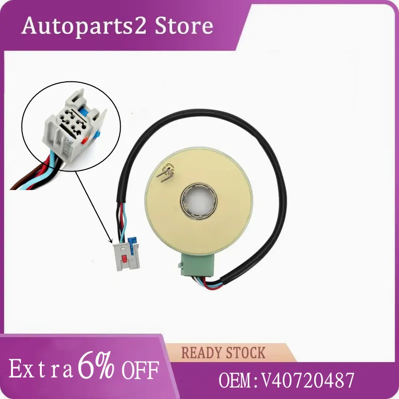 

OE V40-72-0487 V40720487 450005 V40 72 0487 New Steering Angle Sensor 6-Holes For Opel Meriva Replacement