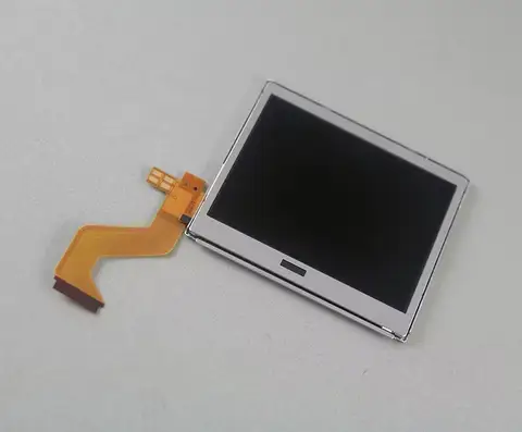Replacement Top Upper / Lower Bottom LCD Display Screen Digitizer Glass For Nintendo DS Lite DSL NDSL Game Console