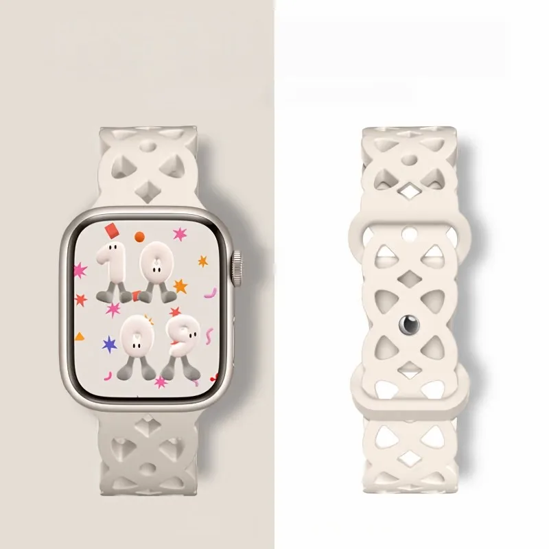 Apple Watchストラップ 38mm 40 41 42 44 45 46 Ultra 49mm対応 ソフトシリコン リストバンド iWatch Series 10 9 8 SE 7 6 5 4 3用