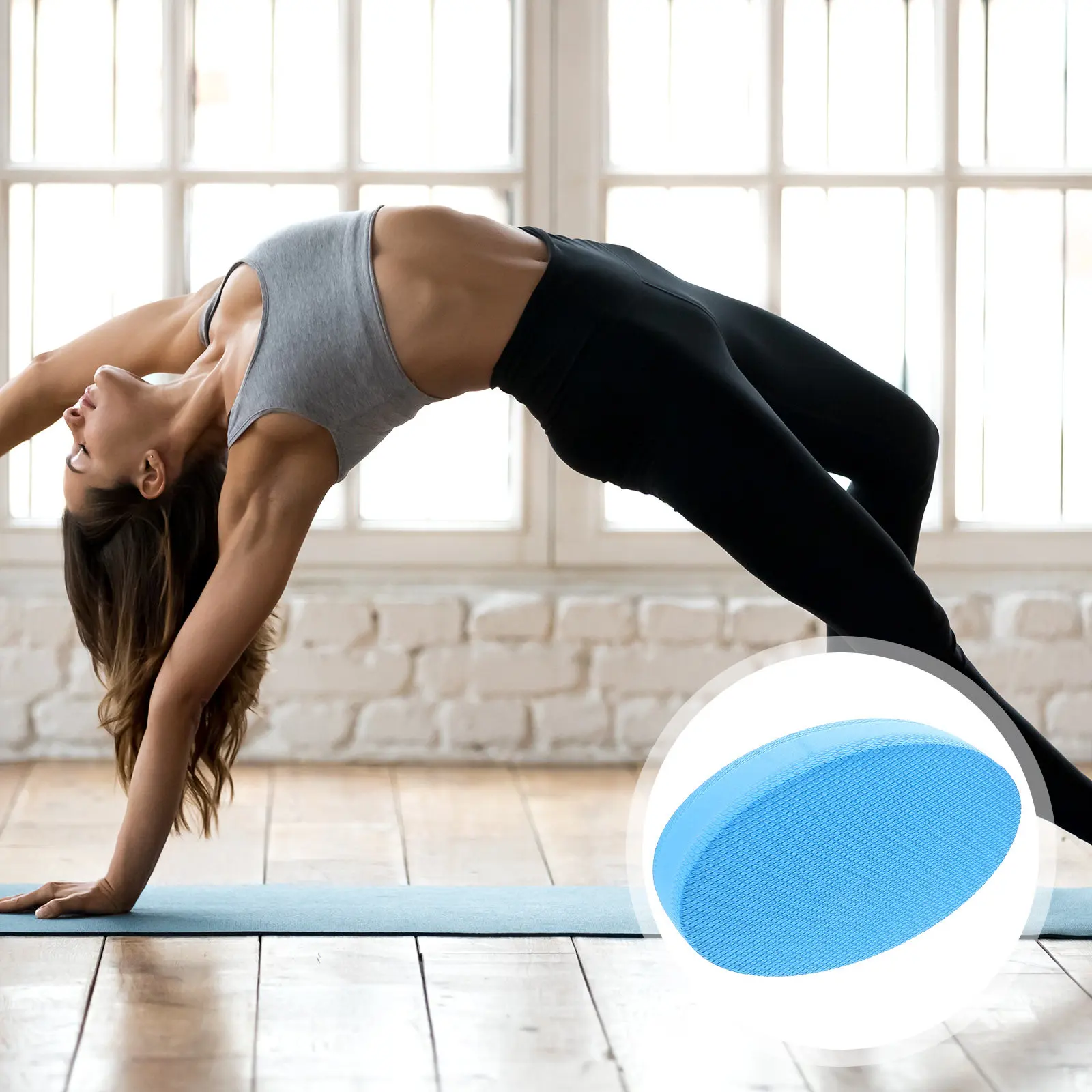 Balance Pad Yoga Mat – Non-Slip Soft Cushion for Pilates, Gym Training, Knee Support & Stability Exercises