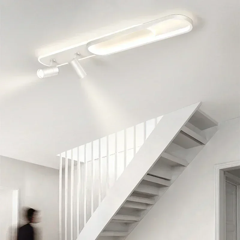 Imagem -04 - Nordic Led Lâmpadas de Teto para Sala Estar Corredor Vestiário Luz Teto com Holofotes Lustres Decoração Casa Luminária