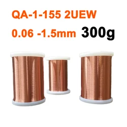 300g/roll Enameled Copper Wire 0.06mm 0.2mm 0.3mm 1.5mm Magnet Wire Magnetic Coil Winding For Electromagnet Motor inductance DIY