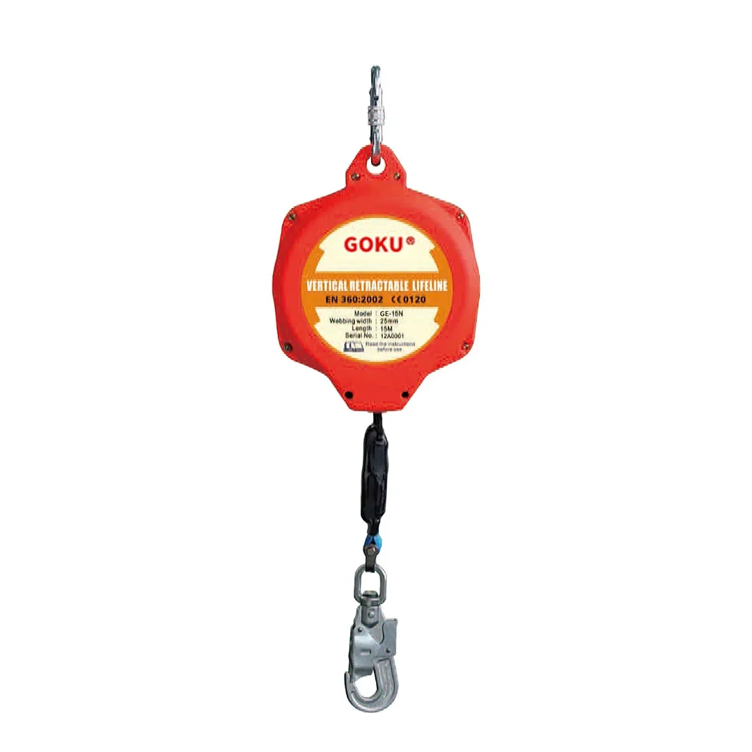 Certificated Fall Protection Rescue Lifeline System Kit Equipment Vertical Systems 140kgs Safety Fall Arrester