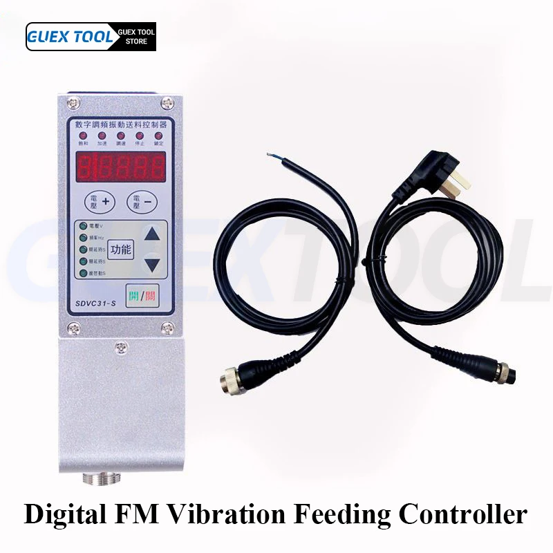 

SDVC31-S Intelligent Frequency Digital Voltage Stabilizing Vibratory Feeder Controller Automatic Feeder Controller Vibration