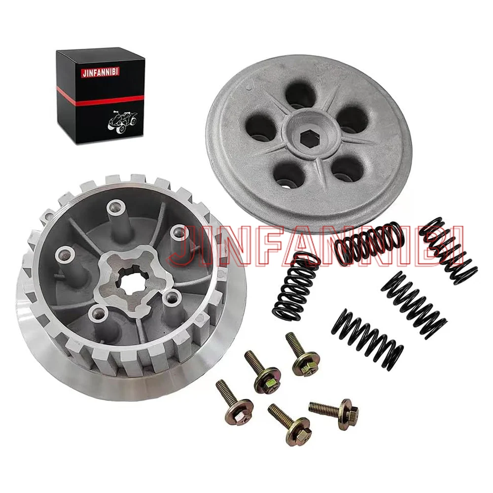 For Yamaha Blaster 200 1988- 1999 2000 2001 2002 2003 2004 2005 2006 Clutch Center Inner Hub & Outer Pressure Plates