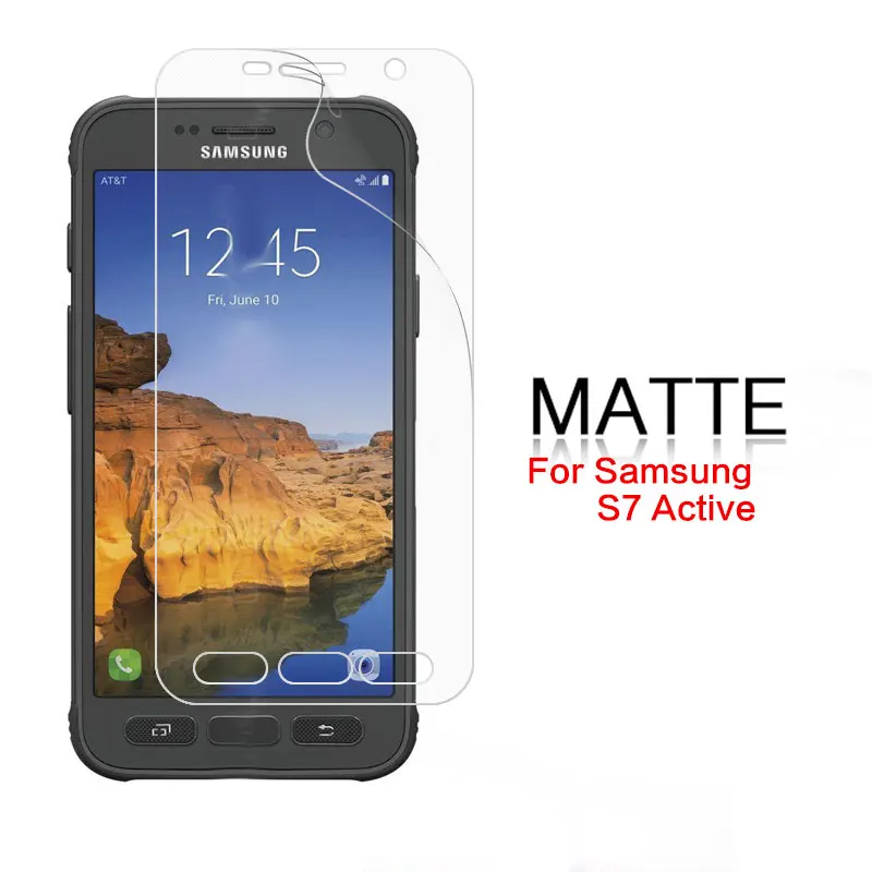 Anti-Glare Matte Film For Samsung S7 S8 S9 Active Edge Plus S7272 S7582 Style Duos LTE HD Clear Glossy Film Screen Protector