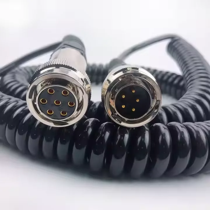 High Quality New Brand Freedom Cable for Auger Sensor 5 Pins 7 Holes S1800-3 Asphalt Paver PN 2284323 1 Year Warranty
