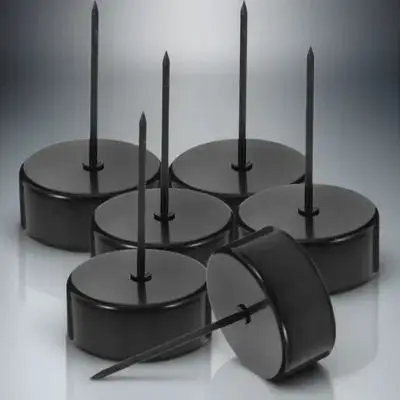 

6pcs Heavy Duty Iron Holder Spike Insert Cup For Taper Pillar Candles Party Decor Wreath Floral Arrangement Metal