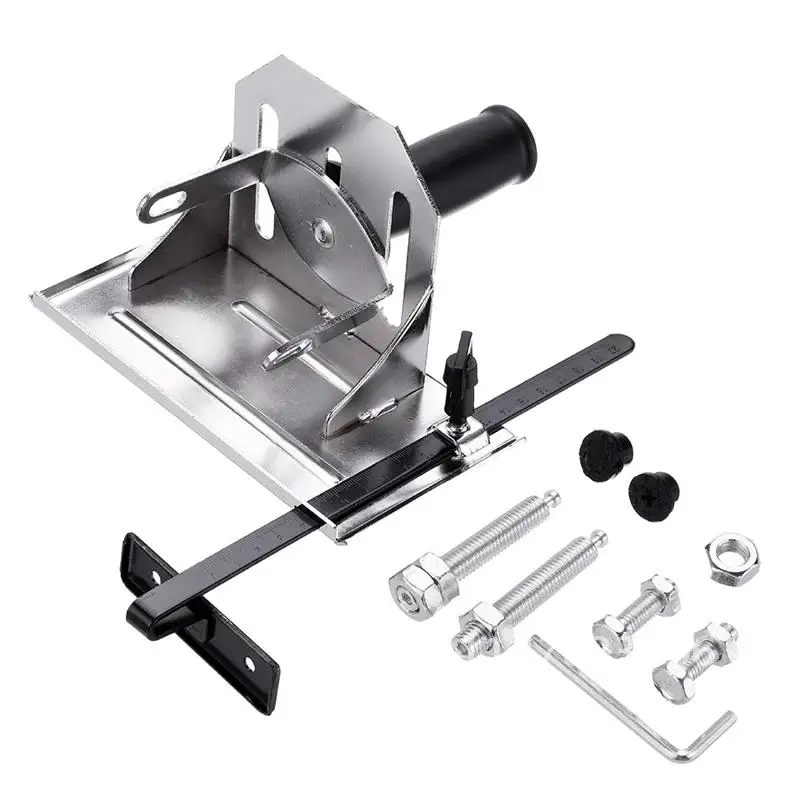 Adjustable Cutting Base Positioning Bracket Stable Slotting Stand Tool Base 45/90/180 Degree Angle Grinder Stand Dropshipping