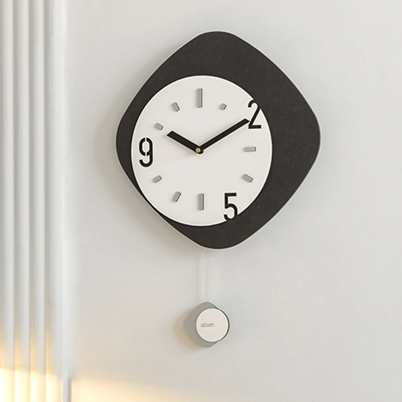 Quartz Xenomorph Wall Watch Bedrooms Living Room Korean Wall Watch Bathroom Aesthetic Relogio De Parede Ornaments Home Decor