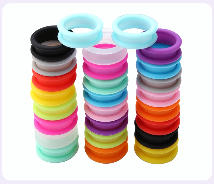 Fenice Pet Scissors Silicone Finger Rings Imported Soft Finger Non Slip Ring Beautician Finger Set Ultra Soft and Comfortable
