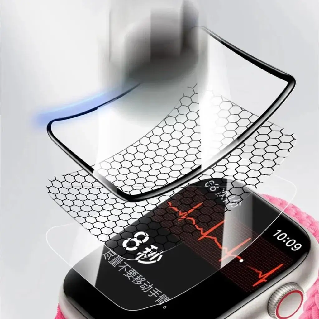 Tempered Glass Screen Protector Film For iWatch Series11 10 42/46mm se 7 6 8 9 44mm 40mm 45mm 41mm 38 Apple Watch Ultra 3/2 49mm image 5