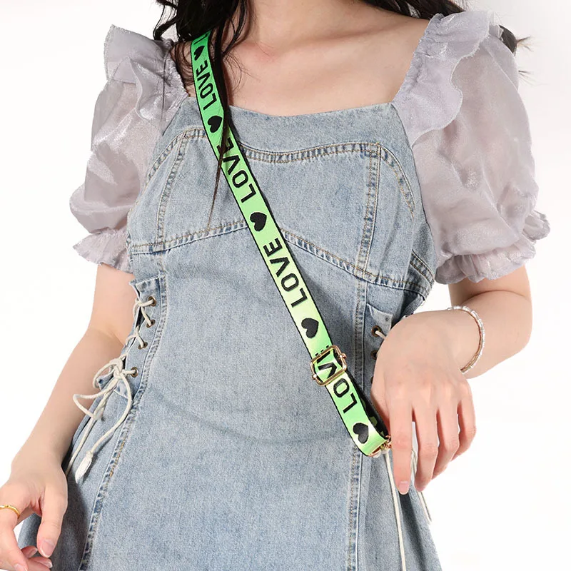 Hot-selling New Women's Universal Multi-function Adjustable Shoulder Strap Letter Printing Bag Replacement Shoulder Strap