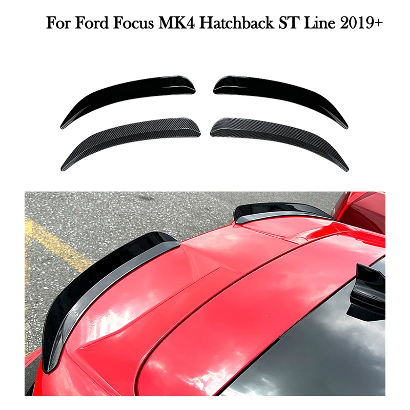 

Car Rear Spoilers for Ford Focus MK4 Hatchback ST Line 2019+ Tail Wing Modification Auto Aftermarket Parts Car Accessories