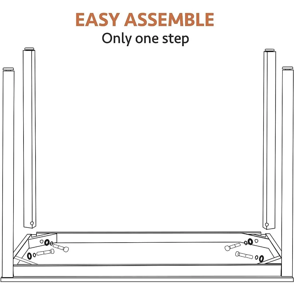 30X60 Inch Computer Desk for Home Office, Sturdy Workstation, Modern Simple Style Writing Desk