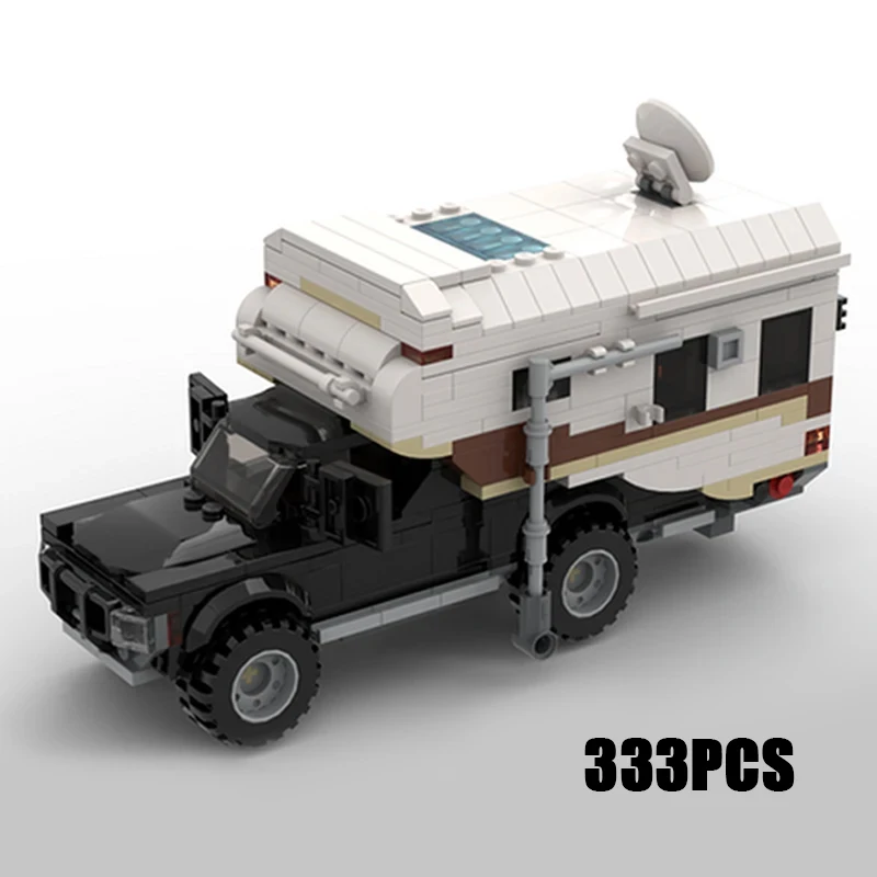 City Car Model Moc Building Bricks Perfect C-10 Classics tecnologia Camper blocchi modulari regali giocattoli di natale set fai da te assemblaggio