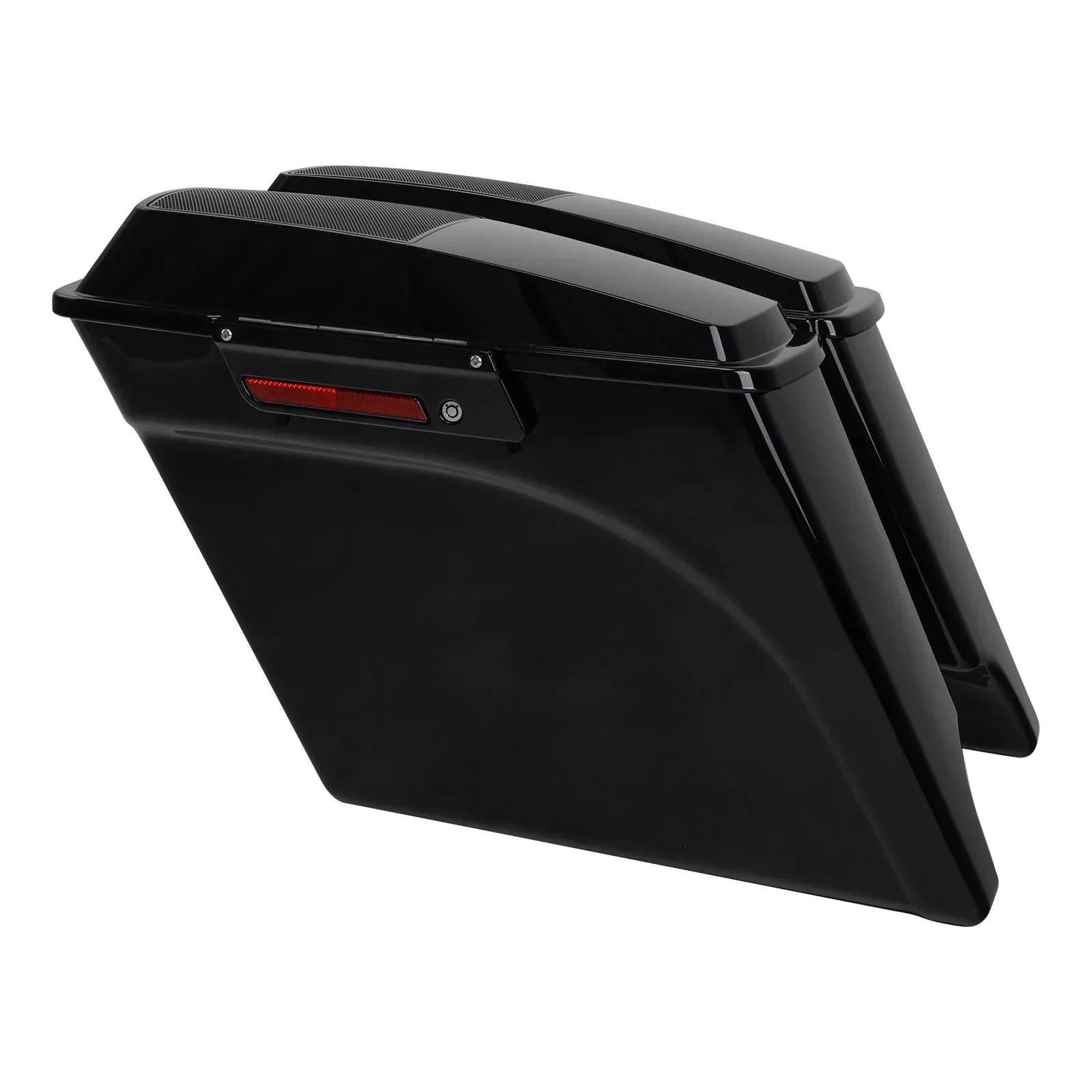 

Motorcycle 5" Stretched Saddlebags 6X9" Speaker Lid For Harley Touring Road King Electra Glide 1993-2013 Trunk Luggage Side Bags