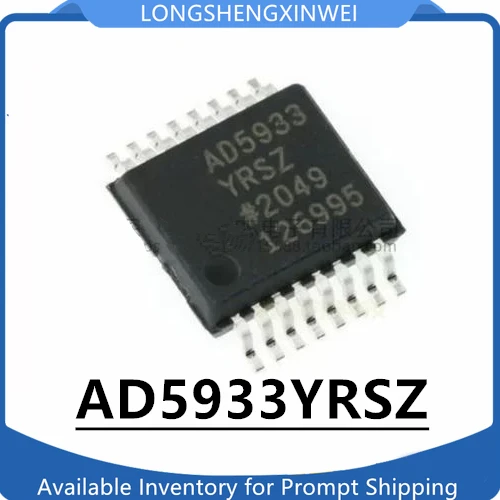 1PCS New Original AD5933YRSZ AD5933 Packaged SSOP-16 12 Bit Impedance Converter Network Analyzer Chip in Stock