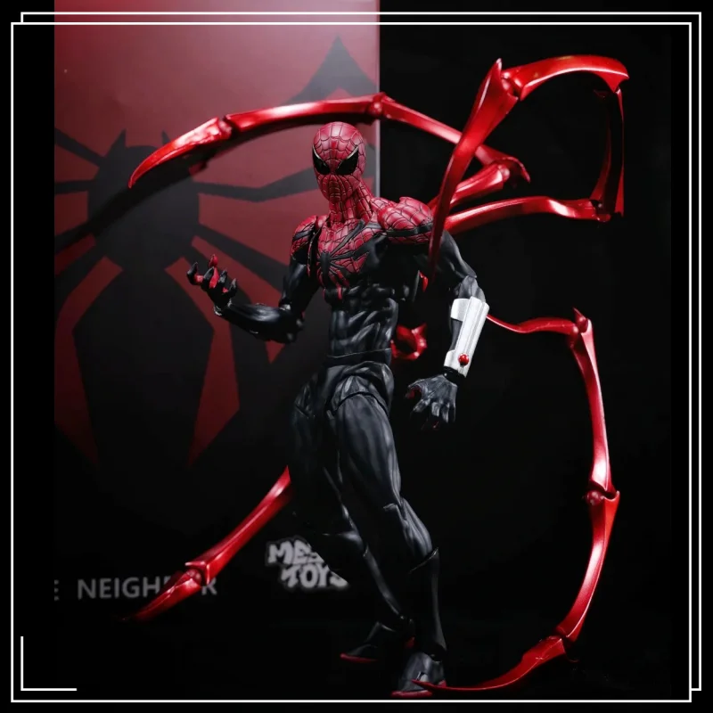

{【In Stock】 1/12 Mess Toys Ultimate Spider-Man Collectible Toy Posable Joint Parke Neighbors Ultimate Jointed Action Figure Gift