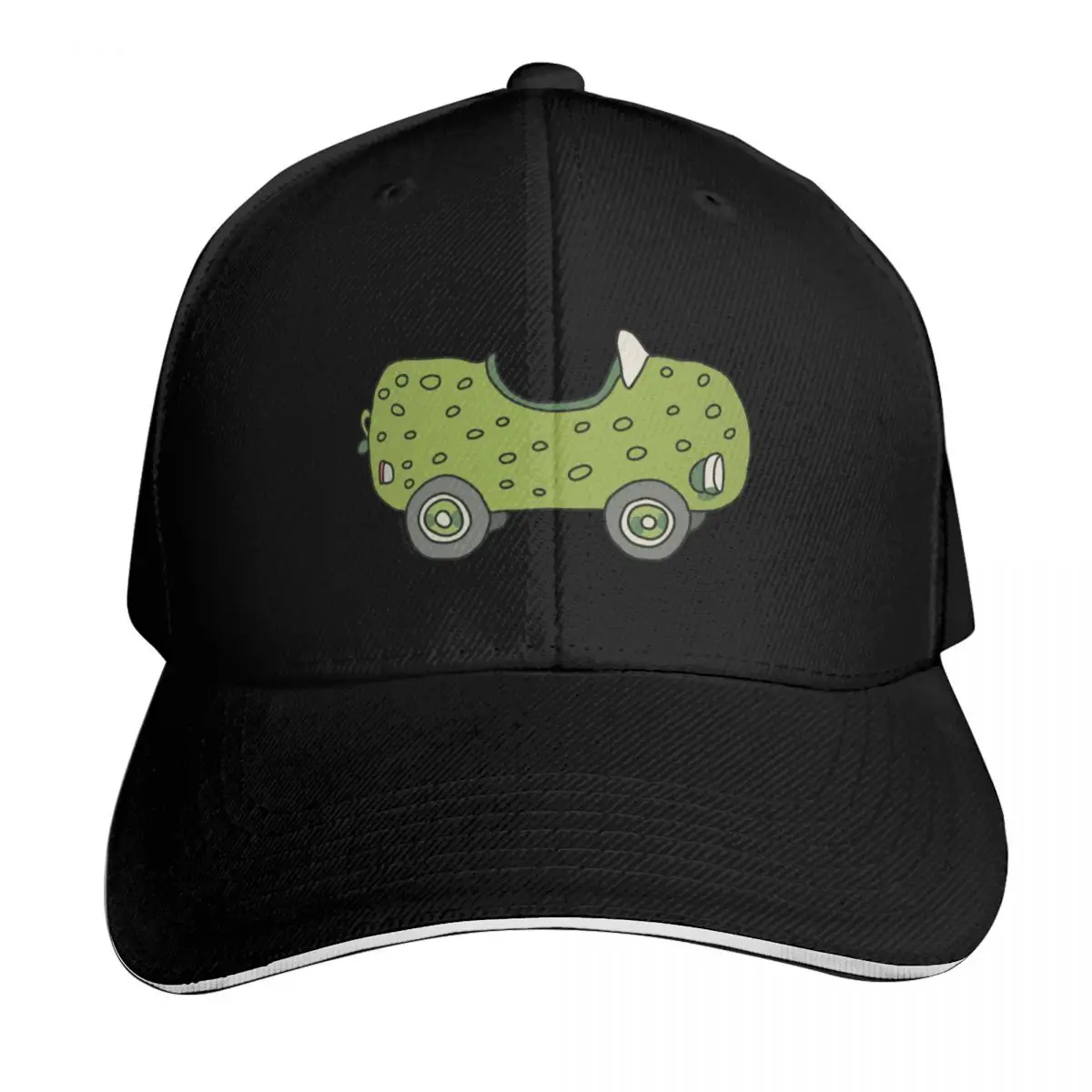 Pickle Car - SamesiesArt Baseball Cap Strapback Dad Hat Six Panel Structured Crown Sun Protection UPF 50+