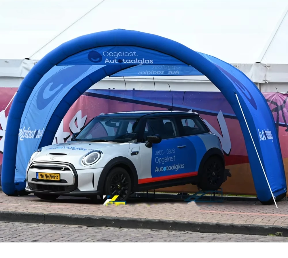 

New Customized Inflatable Motorcycle Tent Outdoor Car Side Awning Tent for Camping Sun Protection