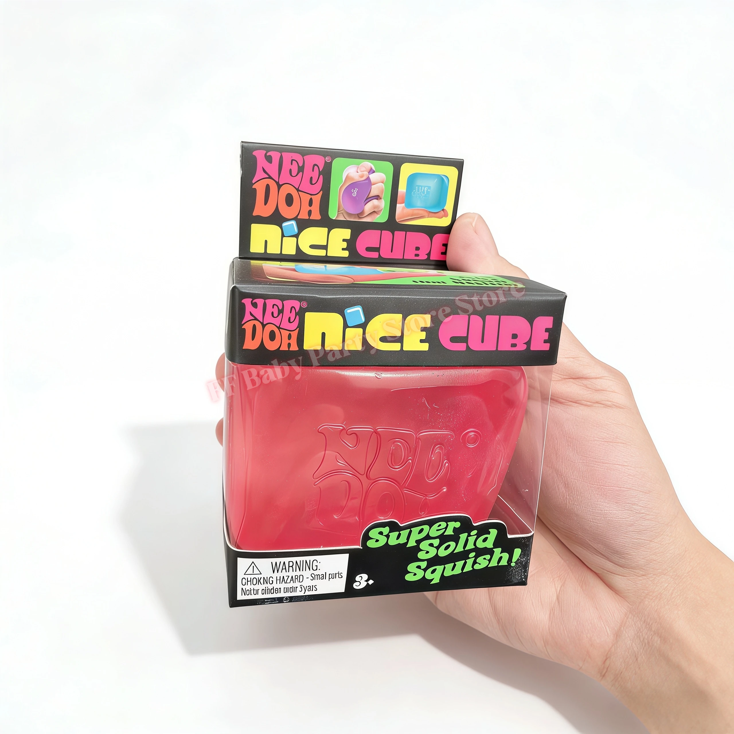 Schylling Needoh Nice Cube Zintuiglijk Cadeau Stressverlichtende Blokken Knijpen Verlichtende Puzzel Oplossen Ontspannen Kinderen Souvenir Cadeau