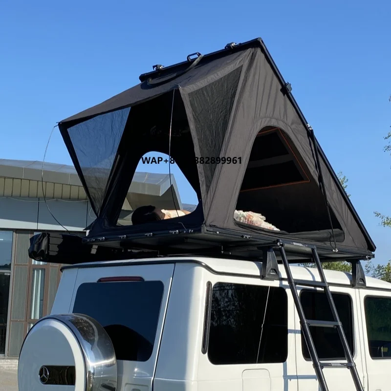 

Outdoor Camping Aluminum Hiking Roof Top Car Tent Customized Vehicles Roof Tent Clamshell Hard Shell Rooftop Tent