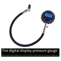 Reliable 3～200PSI Car Tire Pressure Gauge LCD Display High Precision Digital Tire Tester For Car Truck Vehicle Motorcycle