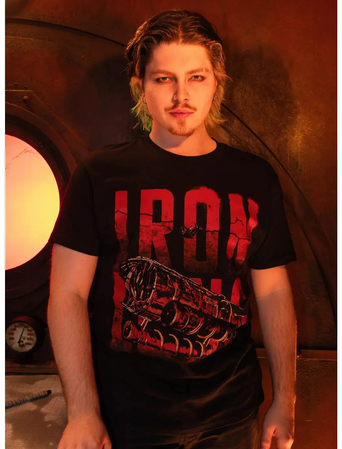 Markiplie same style Iron Lung graphic 100%cotton unisex shirt 2026 Summer New O-neck Men's Y2k Gothic style Short Sleeve Tshirt