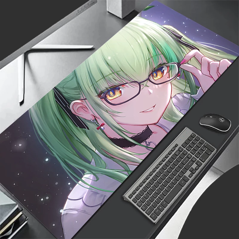 

Mousepad Computer Gaming Accessories Hololive Ceres Fauna Keyboard Pad Office PC Rubber HD Mouse Pad Decoracion Desk Mouse Mat