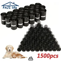 Dog Poop Bags Portable Pet Waste Bags Durable And Leak Proof Dog Garbage Bags With Dispenser Pet Cleaning Supplies For Outdoor 1