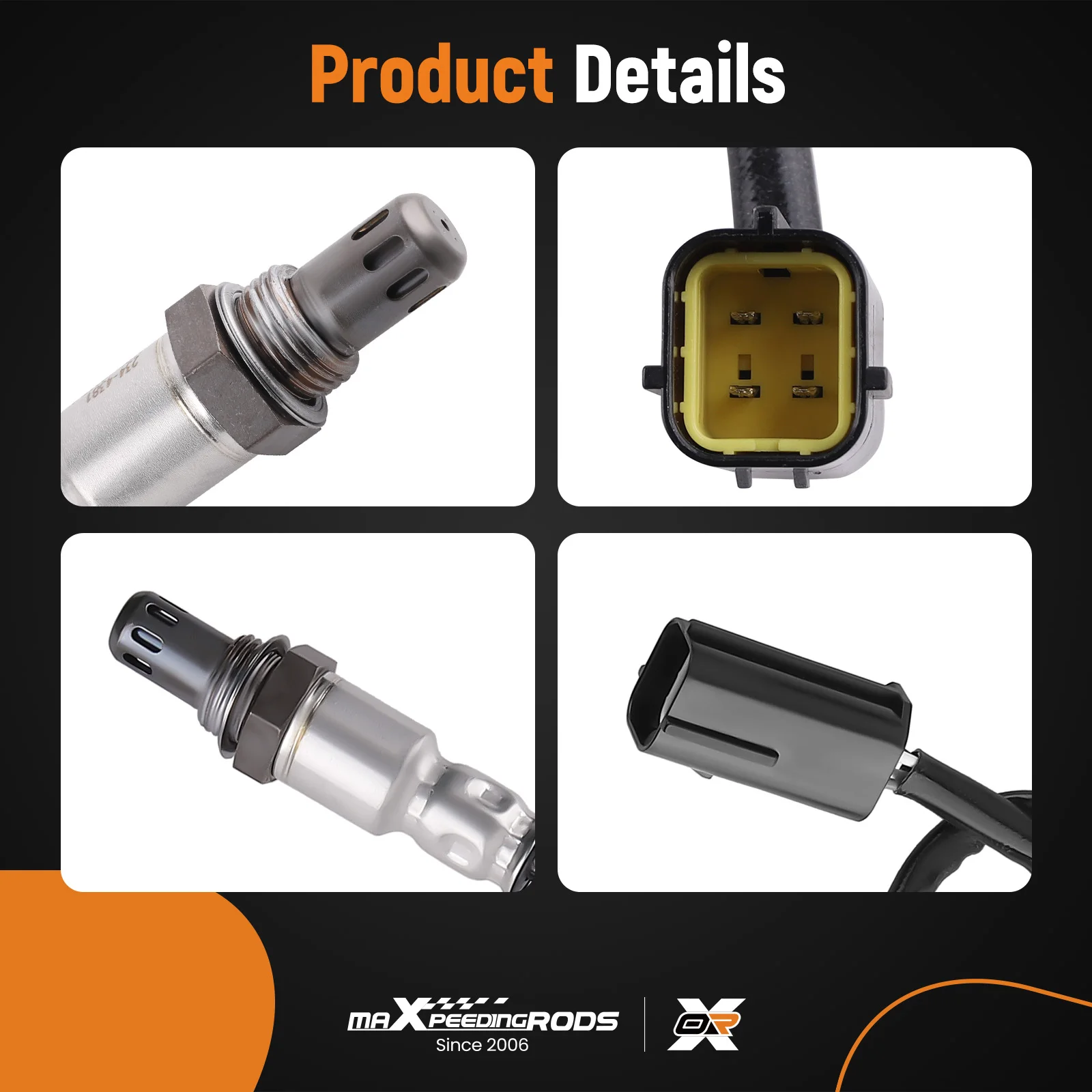 

4x Oxygen Sensor For Nissan Murano 234-9037 234-9081 234-4380 234-4381