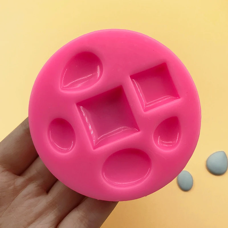 silicone mold  of Geometric shape DIY Chocolate Mold Food Safety Materials Dessert making Baking Tool Soap Mold Household Tool