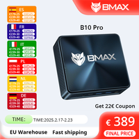 BMAX B10 Pro Mini PC Intel 13th Gen i7-13620H 10 Cores Max 4.9GHz 24GB LPDDR5 RAM 1TB SSD WiFi 6 Bluetooth 5.2